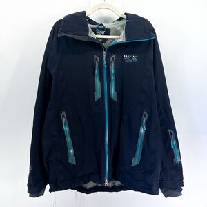 Mountain Hardwear Men’s Black Vertical Peak Ski Jacket Waterproof Large *flawed*